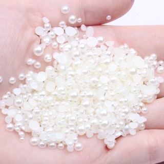 Hạt Ngọc Trai Đính Móng Tay Nghệ Thuật DIY