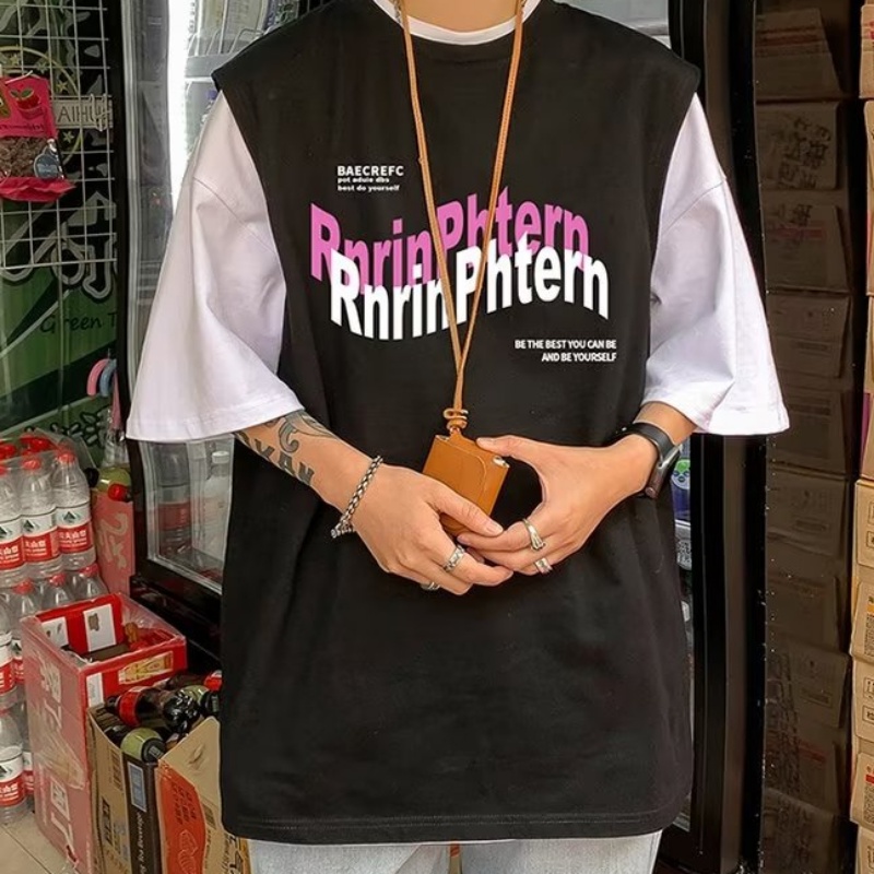 Áo Thun Thể Thao Sát Nách Dáng Rộng Vải Lụa Mát Nhanh Khô Thời Trang Mùa Hè Cho Nam