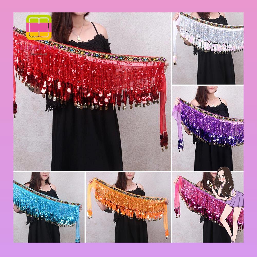 Thắt Lưng Tua Rua Biểu Diễn Múa Bụng Cho Nữ