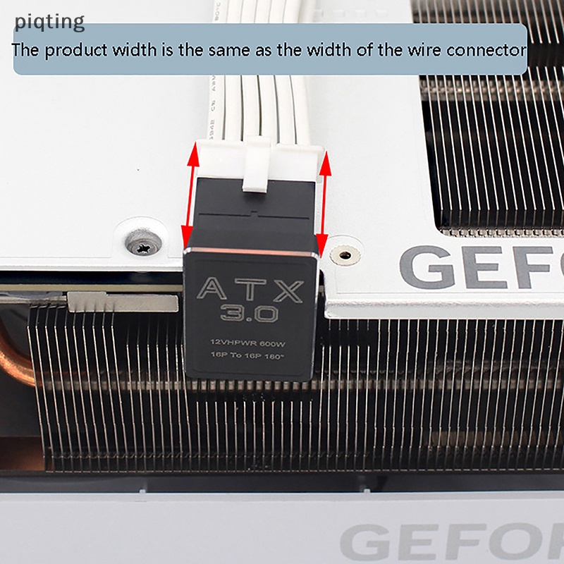 Thẻ Đồ Họa Piqt Nku PCIe5.0 ATX3.0 12VHPWR 600W Chất Lượng Cao