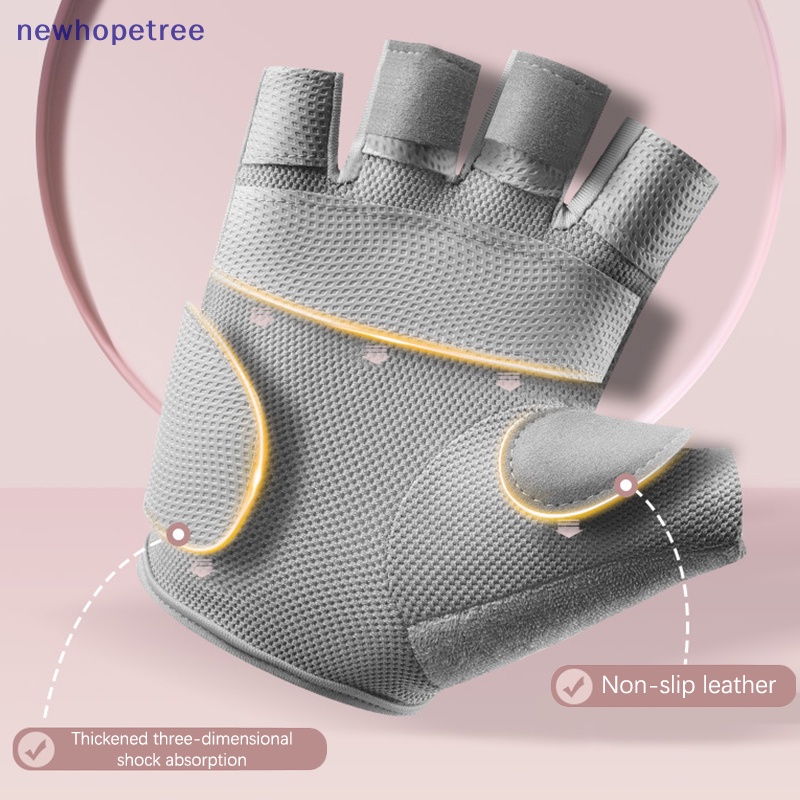 1 Đôi Găng Tay Chống Trượt Hỗ Trợ Luyện Tập Thể Thao