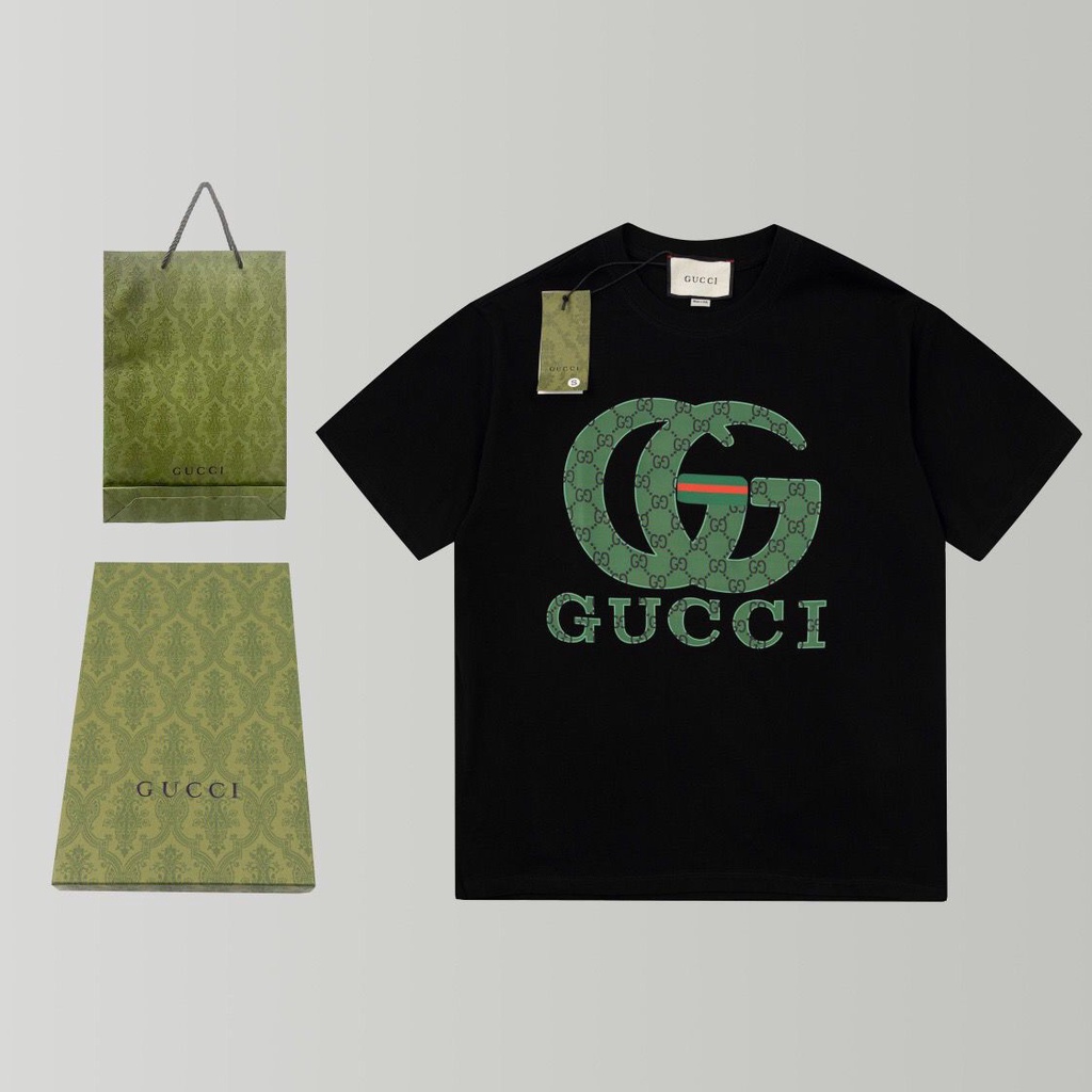 Áo Thun cotton Dáng Rộng Ngắn Tay In logo Thời Trang Mùa Hè Chất Lượng Cao Cho Nam Nữ + Thẻ XS-3XL