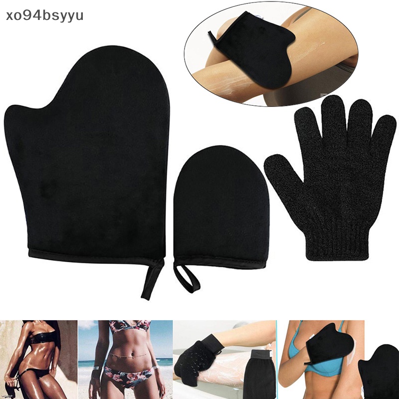 Set 3 Găng Tay Vệ Sinh Cơ Thể Tái Sử Dụng Được Xo94Bsyu