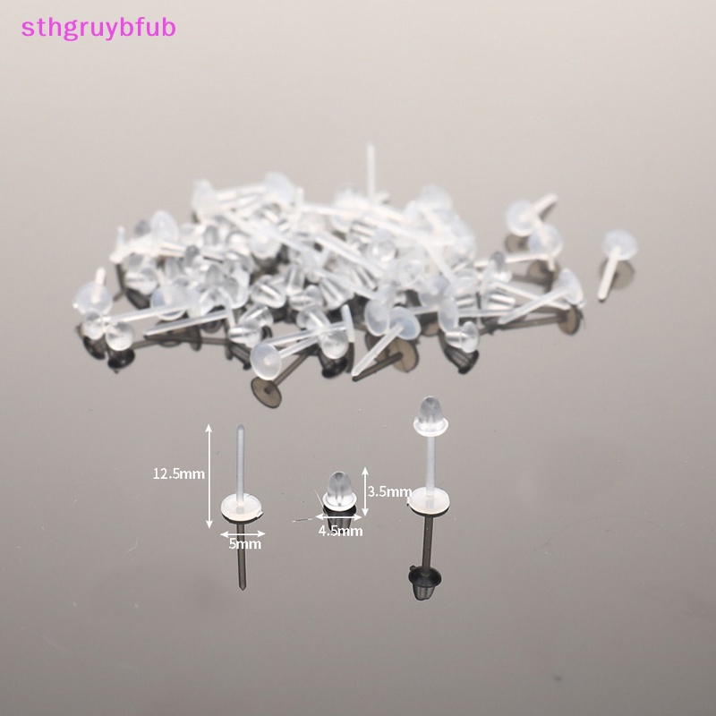 Set 50 / 200 Chiếc Bông Tai Bằng Nhựa Silicone