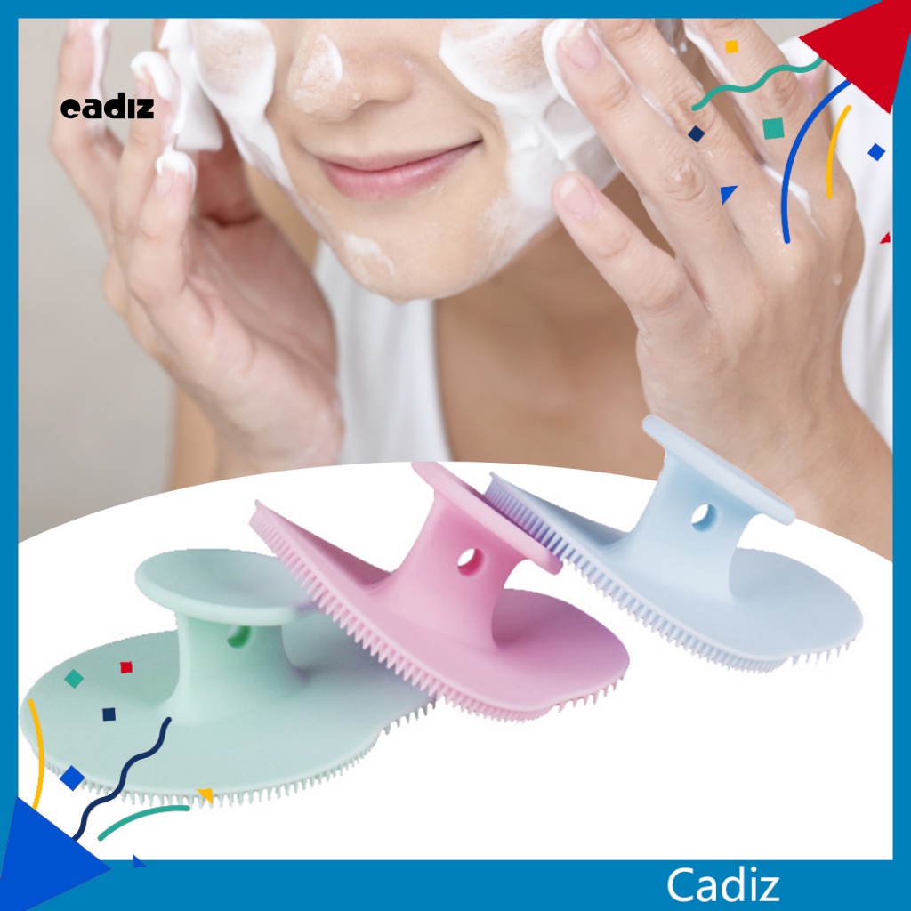 Cọ Rửa Mặt Bằng Silicon Mềm Loại Bỏ Mụn Đầu Đen Trọng Lượng Nhẹ Thoải Mái Thông Dụng Cho Nữ