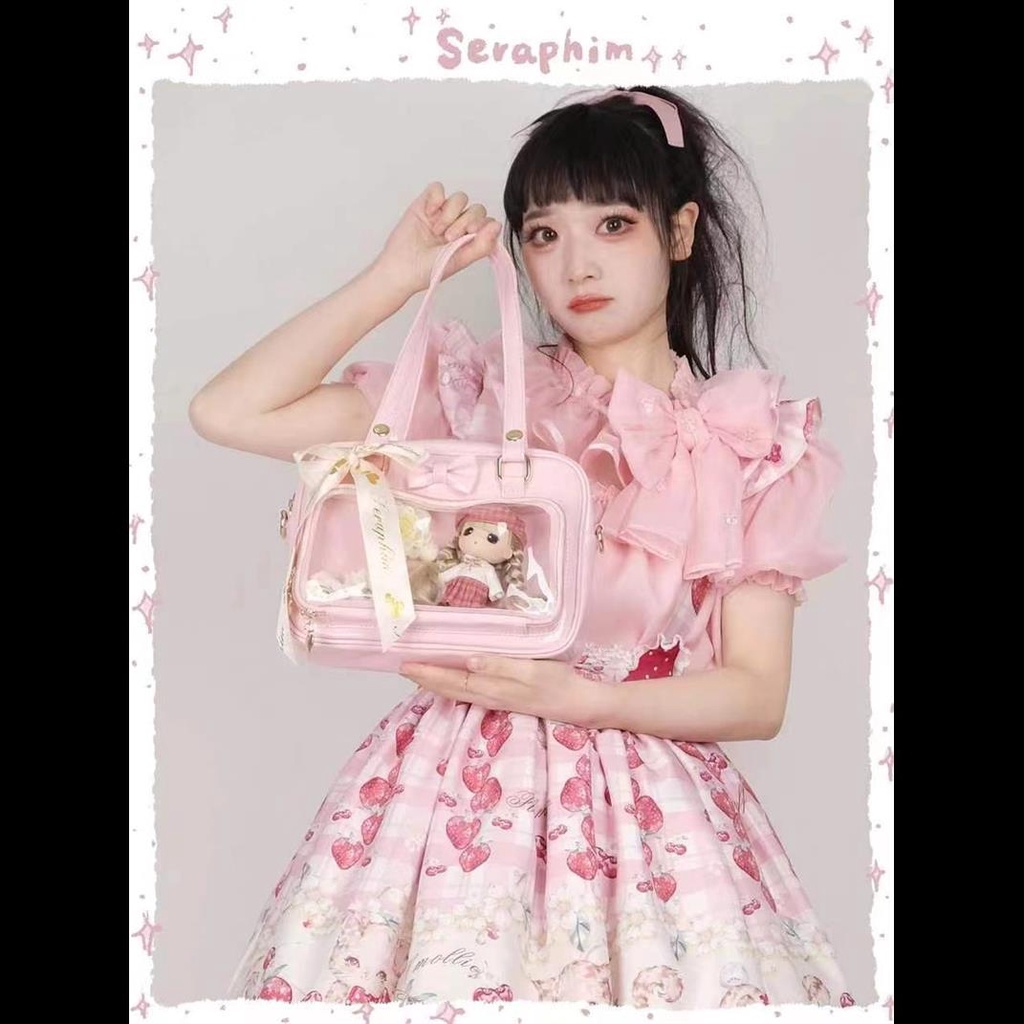 Seraphim Túi Đồng Phục JK Giảm Đau Hai Chiều Trang Trí Quán Bar Haobing boutiqu Chính Hãng