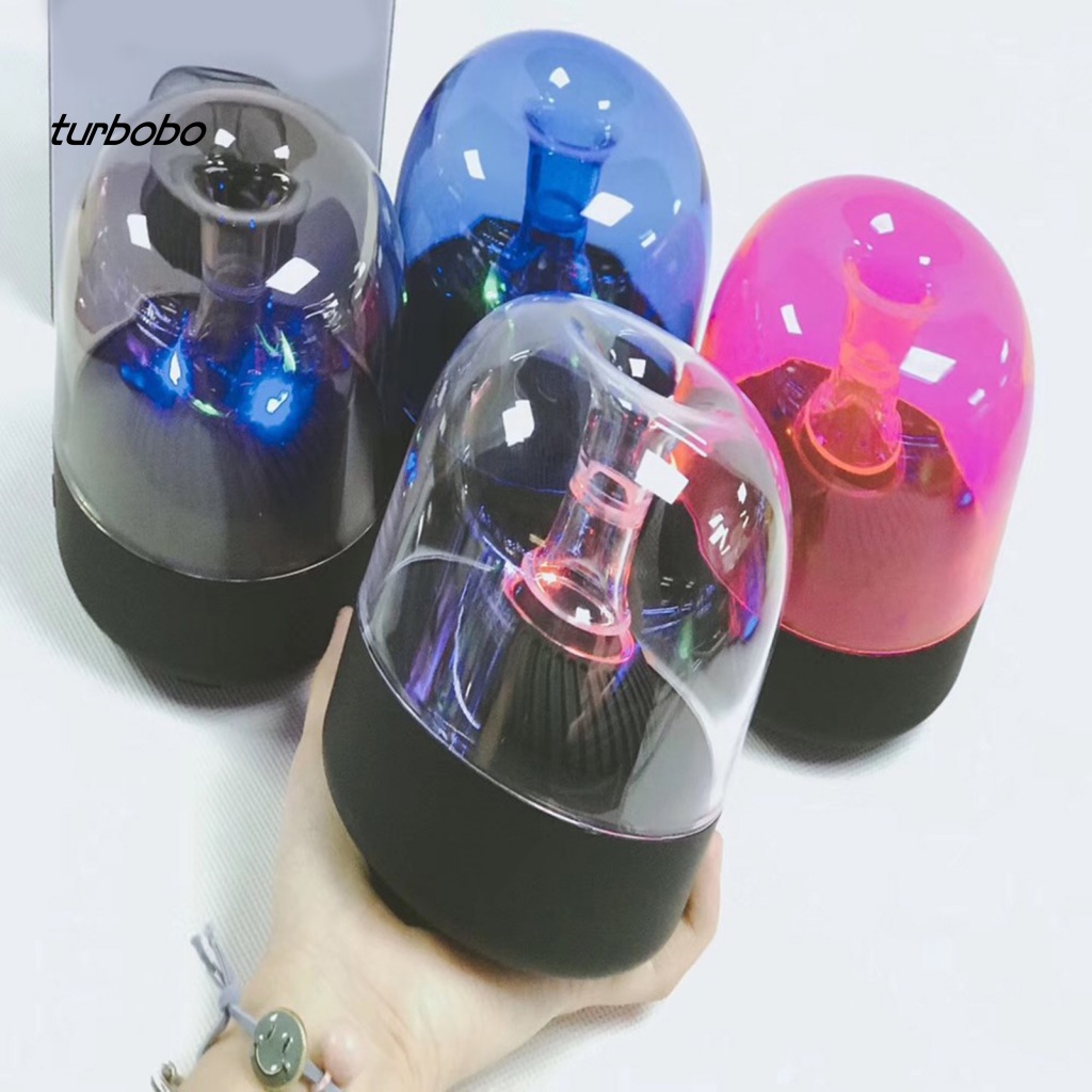 Loa Bluetooth 5.0 Trong Suốt Có Đèn Nhiều Màu Và Phụ Kiện