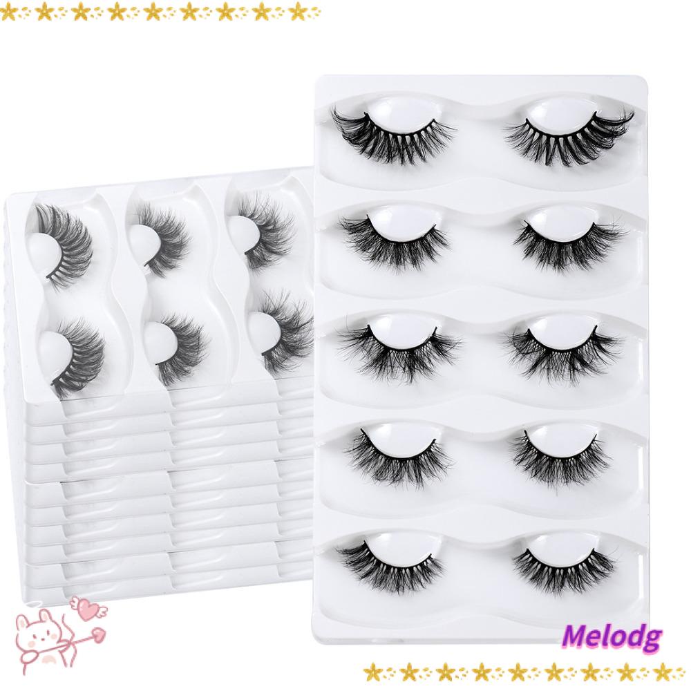 Lông Mi Giả Dài Tự Nhiên Bằng Lông Chồn Dùng Trang Điểm