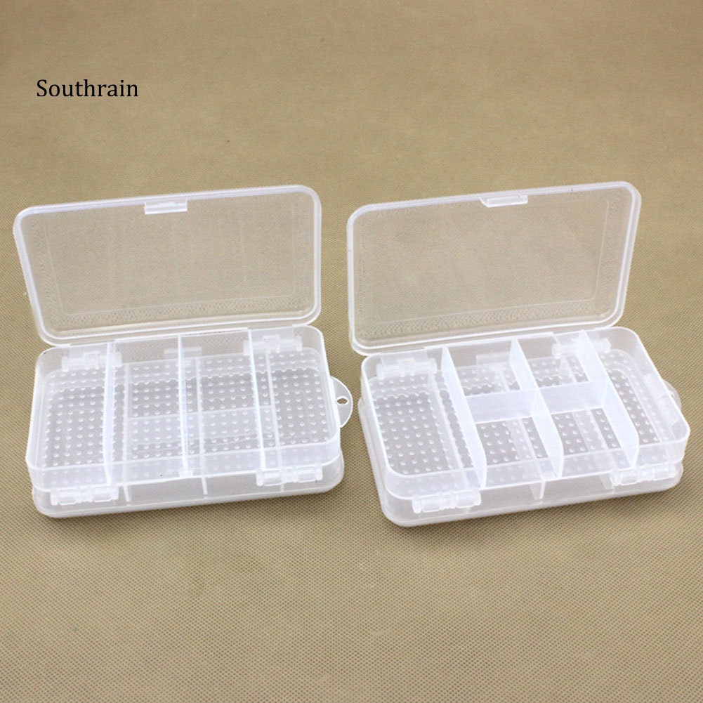 Hộp Đựng Trang Sức 10 Ngăn Trong Suốt Tiện Lợi Ốp