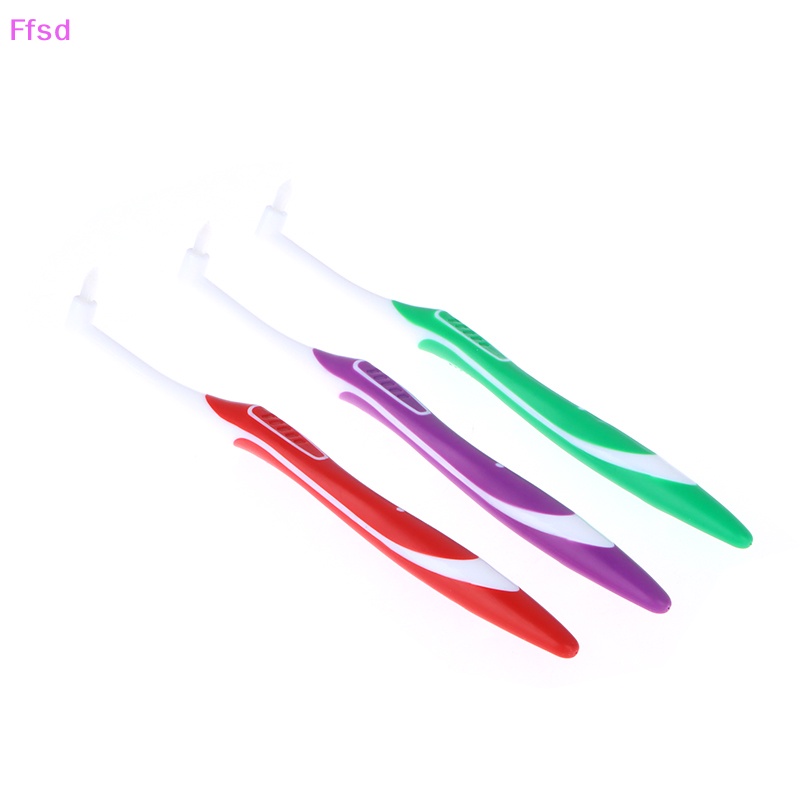 {Ffsd} Bàn Chải Đánh Răng Một Đầu Mềm Mại Chỉnh Nha * Bán Chạy