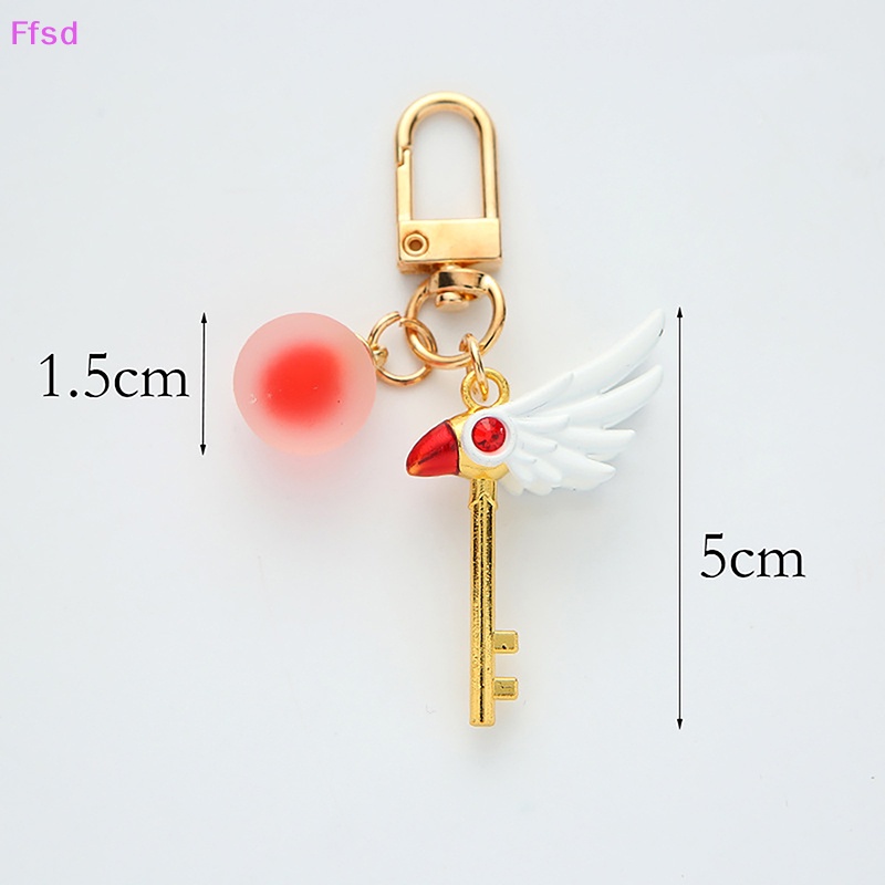 {Ffsd} Bán Chạy Móc Khóa Hình Hoa Anh Đào Ma Thuật Dễ Thương Đa Dạng Cho Nữ Sinh / Túi Xách