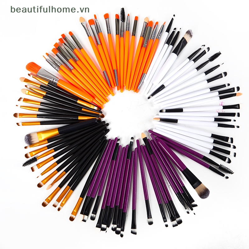 Bộ 20 Cọ Trang Điểm Chuyên Nghiệp Chất Lượng Cao