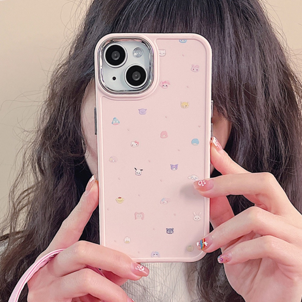 Ốp Điện Thoại Họa Tiết Sanrio Hoạt Hình Cho iPhone 11 14 Pro Max 13 12 11 Pro Max 12