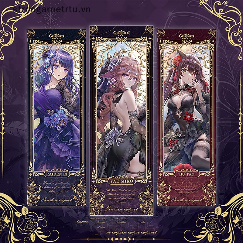 Strongaroetu Đánh Dấu Trang Sách Hai Mặt Laser Ánh Đồng Hình Vé Hoạt Hình Dễ Thương Cho Học Sinh