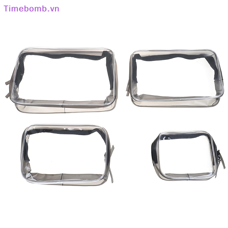 # Túi Đeo Chéo Thời Trang Hàn Cho Nữ # Túi Đựng Mỹ Phẩm Trong Suốt Chống Thấm Nước .