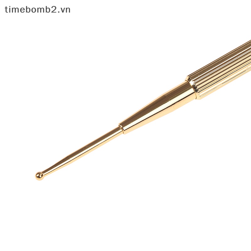 1 Bút Thử Điểm Mát Xa Lỗ Tai Bằng Đồng Thau Chất Lượng Cao