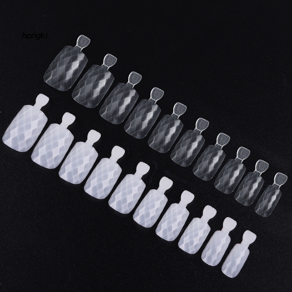 Set 500 Móng Tay Giả Che Phủ Toàn Diện Siêu Mỏng Chất Lượng Cao