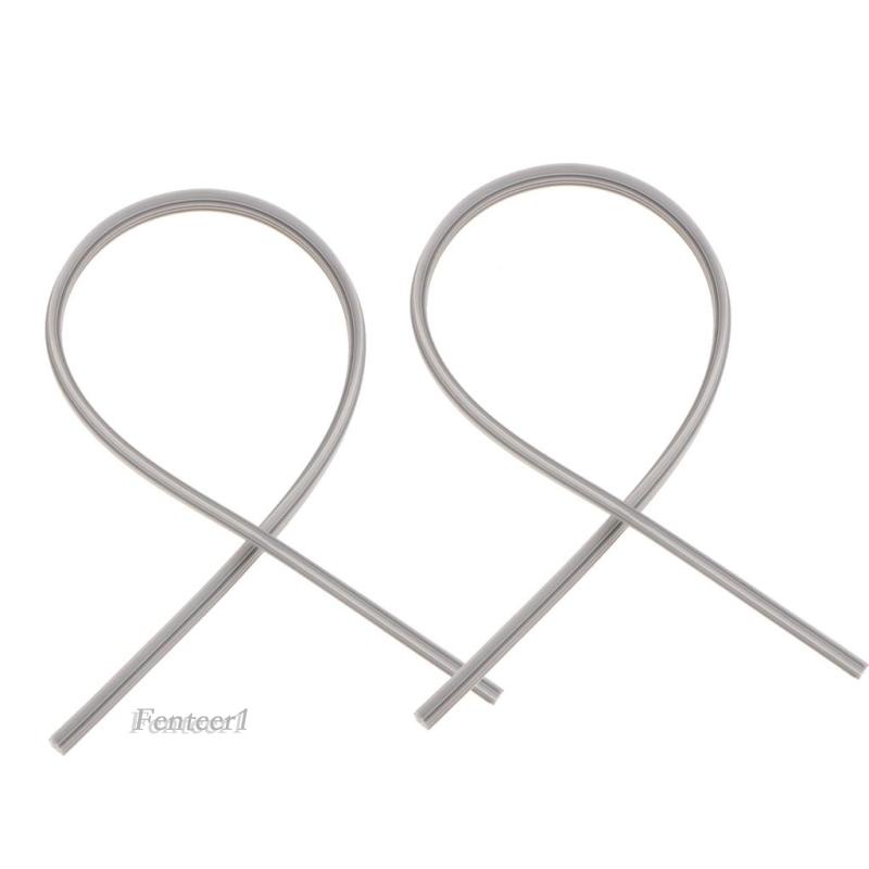 1 [Fenteer] 2 Dải Gạt Nước Ô Tô Bằng Silicone Không Xương 28 inch