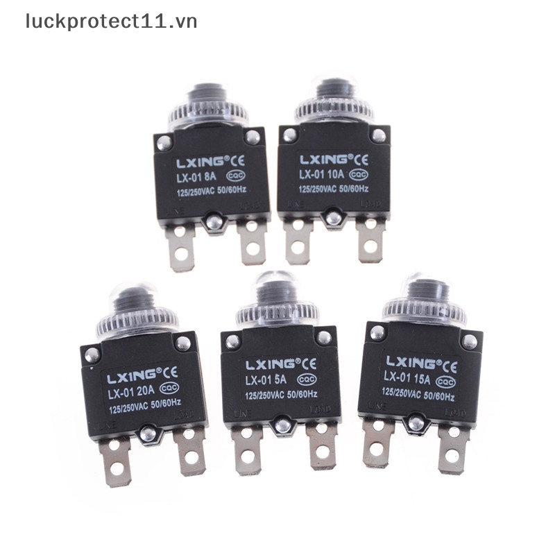 # Dây Cáp 3C &amp; NEW 3C # 1 Bộ Công Tắc Nhiệt Bảo Vệ Quá Tải Nút Nhấn + Vỏ Bọc Chống Thấm