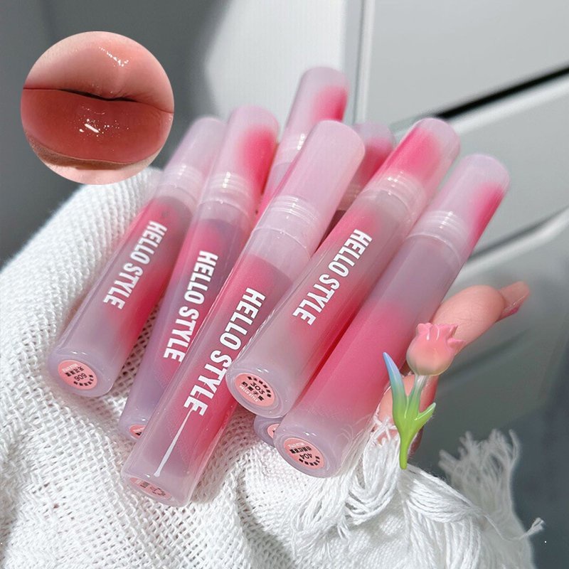 Son Môi Dưỡng Ẩm Chống Thấm Nước Lâu Trôi Thiết Kế Hình Hello Kitty Dễ Thương