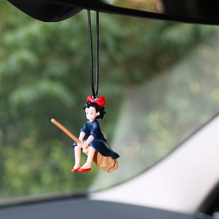 Creative Kiki's Delivery Service Little Witch Kiki Car Pendant Rearview Mirror Pendant Car Decoration Pendant Car pendant car interior decoration
