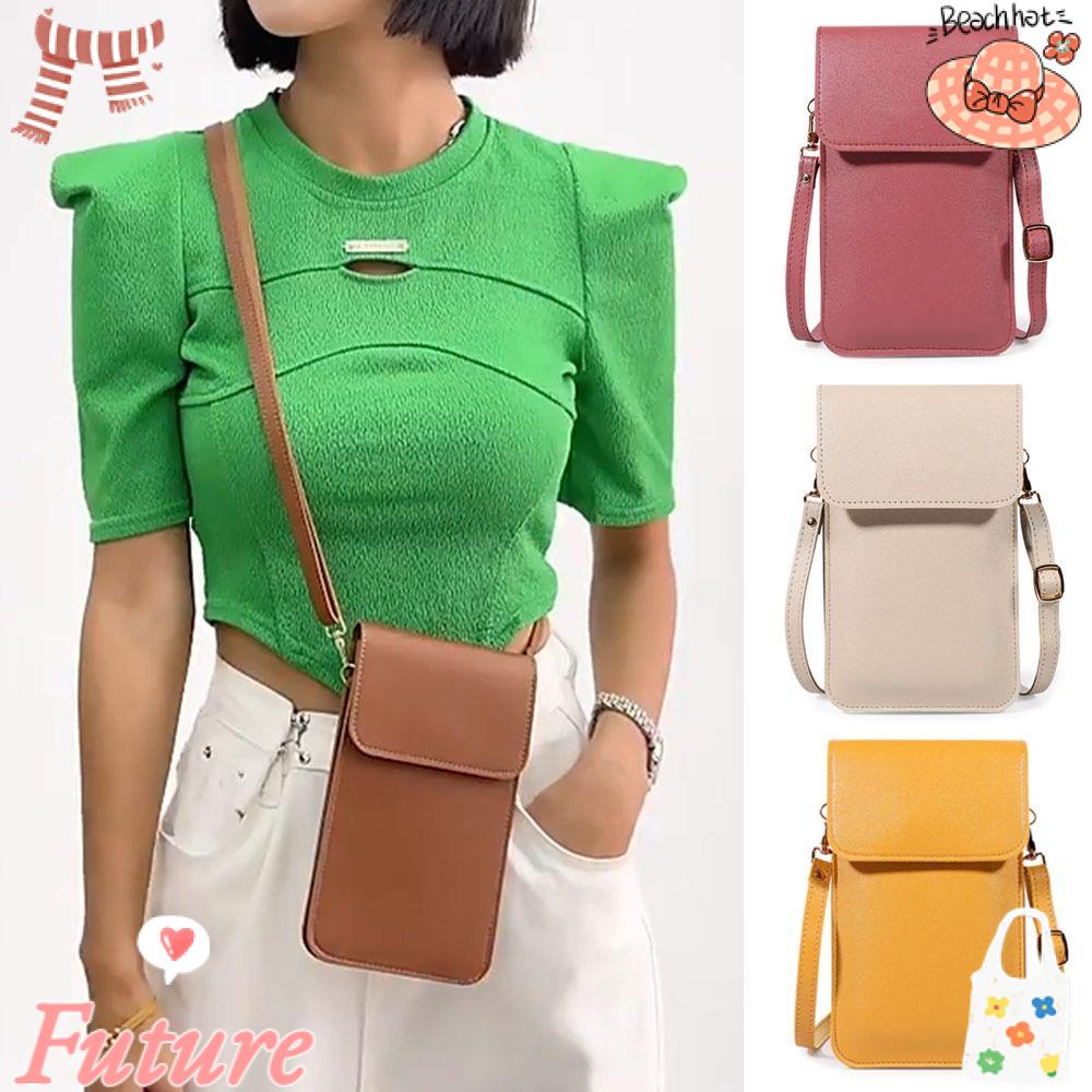 Túi Da PU Đeo Vai Đựng Điện Thoại Thời Trang Cho Nữ