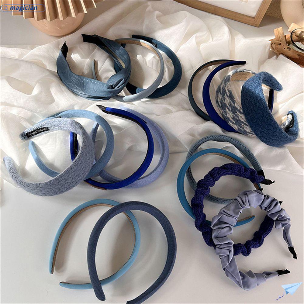 Băng Đô Dệt Kim Bản Rộng Thời Trang Cho Nữ