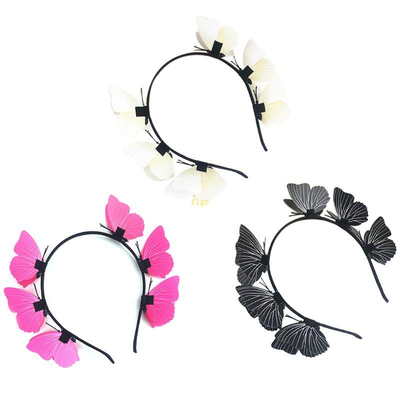 Flgo Băng Đô Cài Tóc Hình Vương Miện Phong Cách Boho Ngọt Ngào Cho Nữ