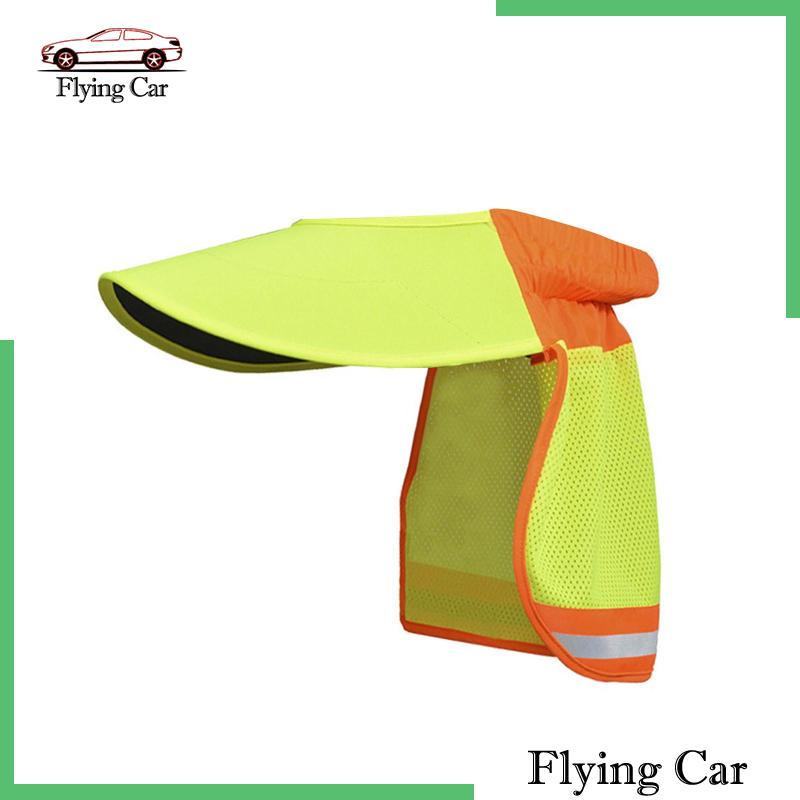 [Lzdjfmy2] Mũ Cứng Rộng Vành Chống Nắng Thoáng Khí Với Dải Phản Quang