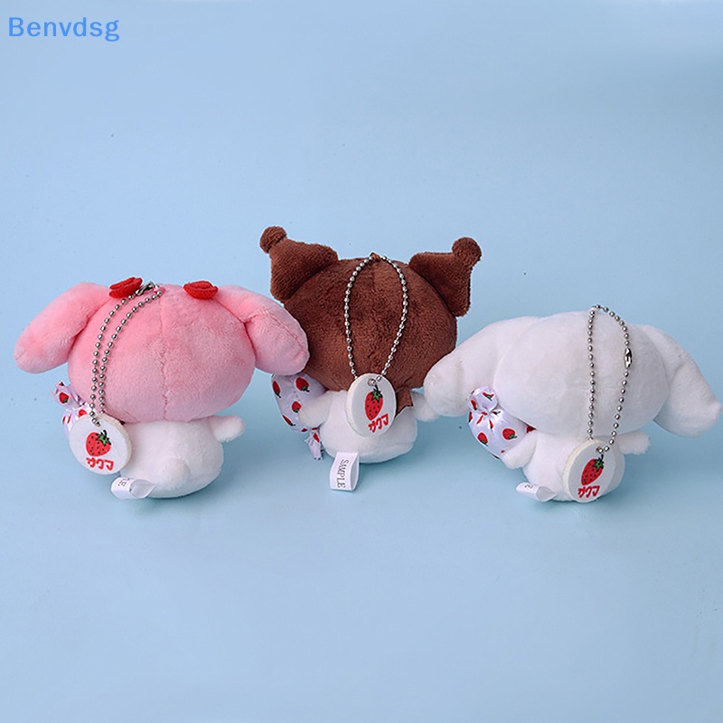 Móc Khóa Hình Sanrio Kuromi My Melody Cinnamoroll Nhồi Bông Dễ Thương