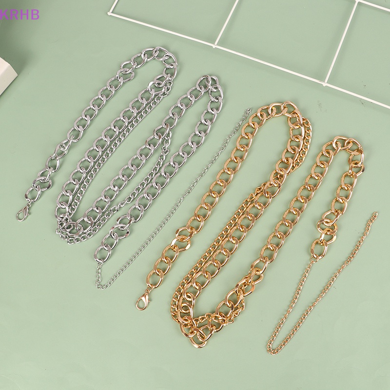 Dây Chuyền Toàn Thân Bằng Hợp Kim Mỏng Nhiều Lớp Dạng Xích Thời Trang Cho Nữ Mới