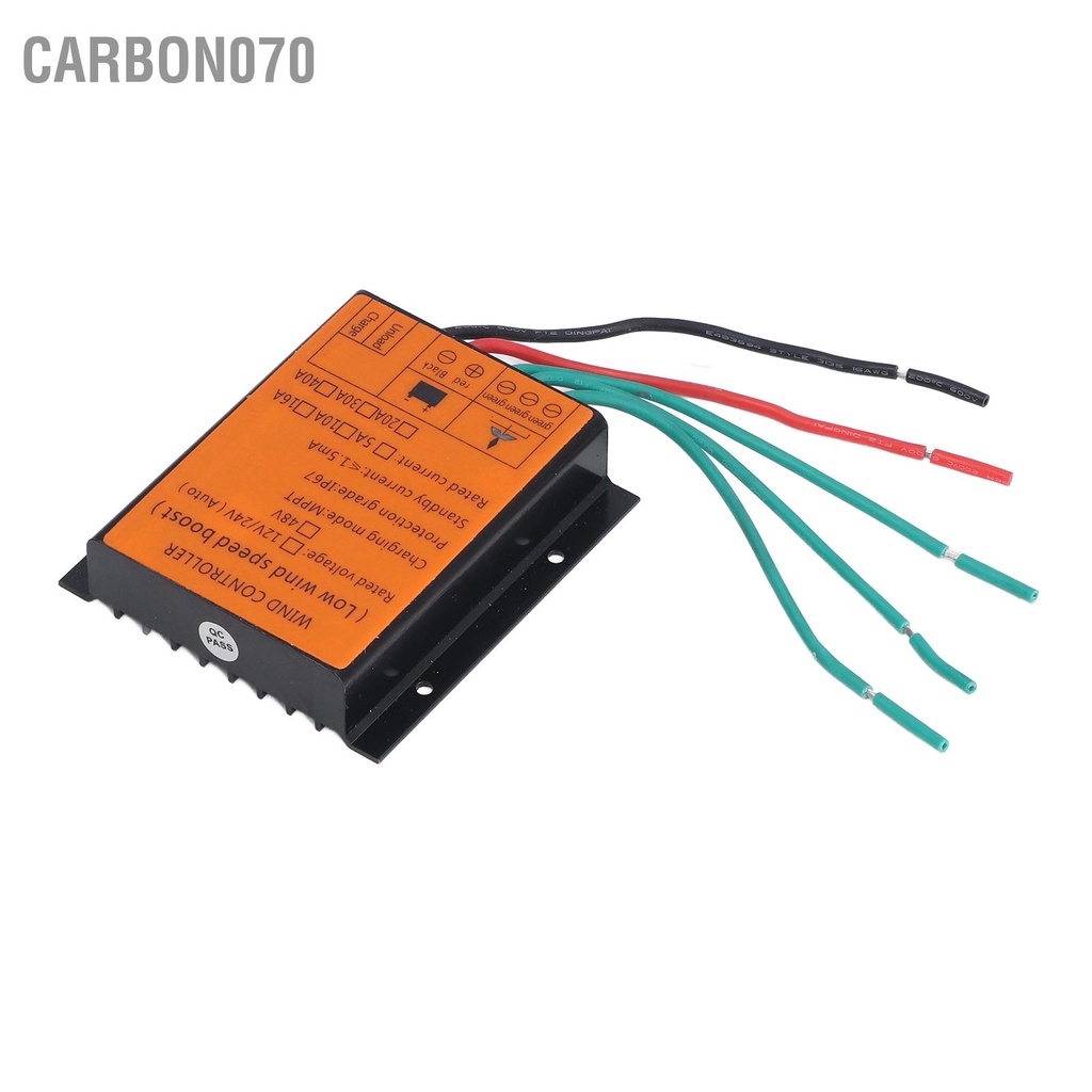 Carbon070 Bộ điều khiển sạc gió 48V 600W MPPT Sạc điện áp thấp IP67 Bảo vệ Step Up năng lượng
