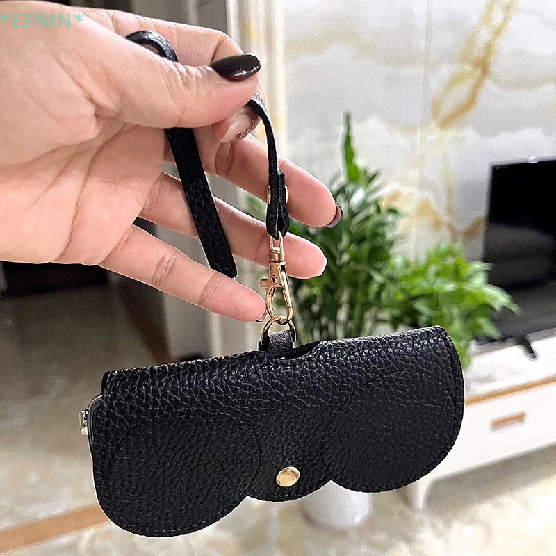 Túi Da Đựng Mắt Kính Phong Cách Retro Mới