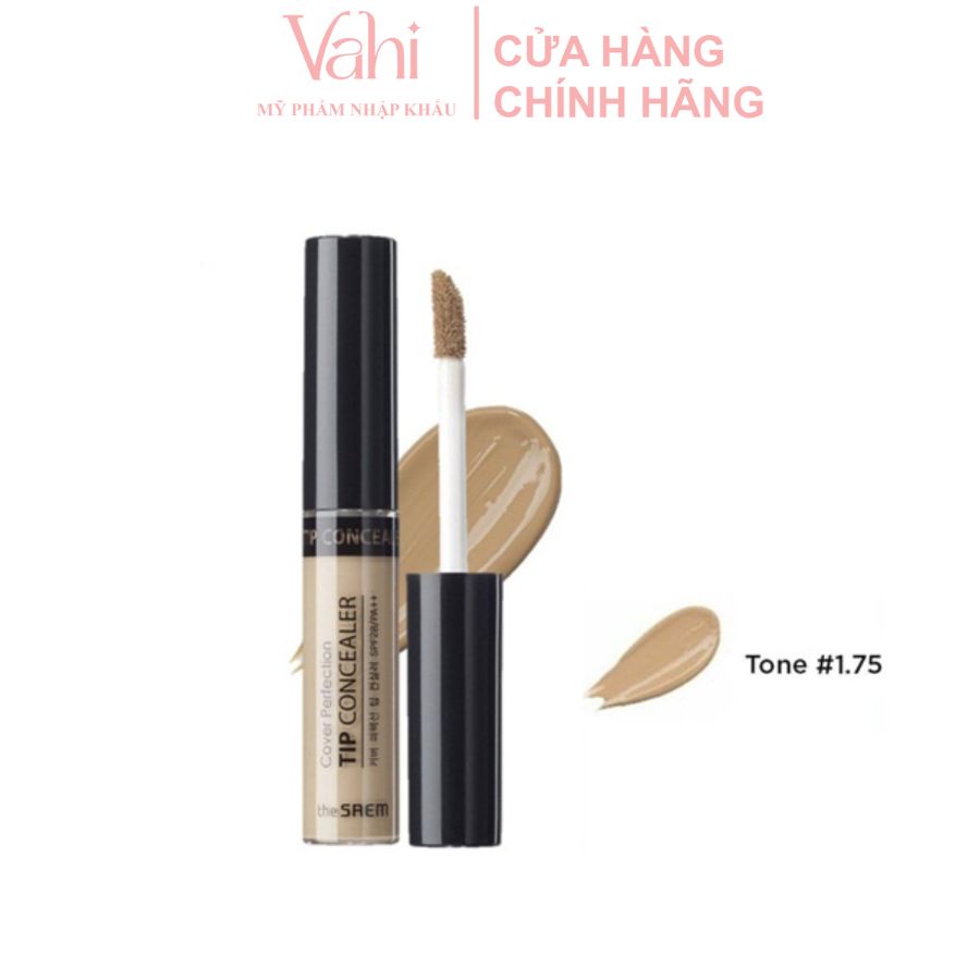 Kem che khuyết điểm The Saem Cover Perfection Tip Concealer SPF28 PA++ 6.5g