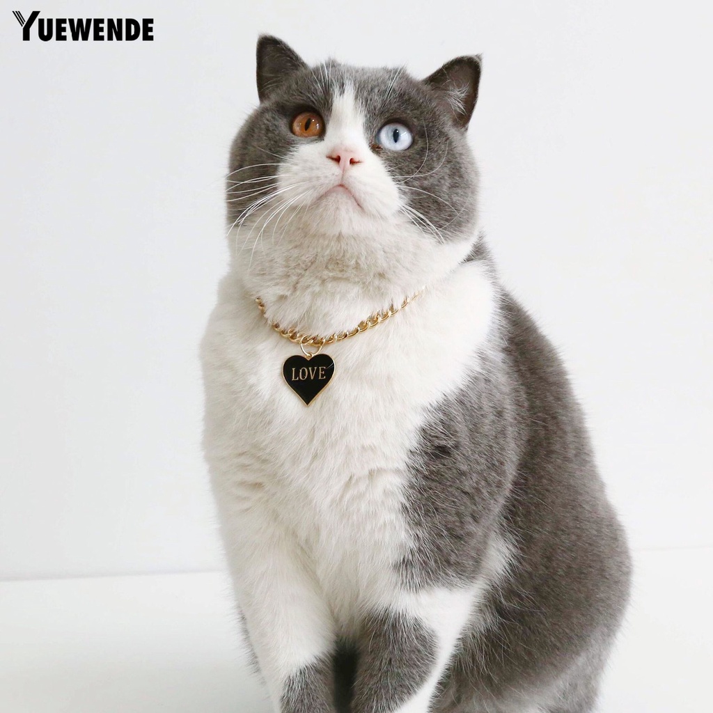 Yq.e Vòng Cổ Xích Chó Bull Pháp Lấp Lánh Không Mài Mòn Phong Cách Hip-Hop Cá Tính Có Mặt Dây Chuyền Trang Trí Trái Tim