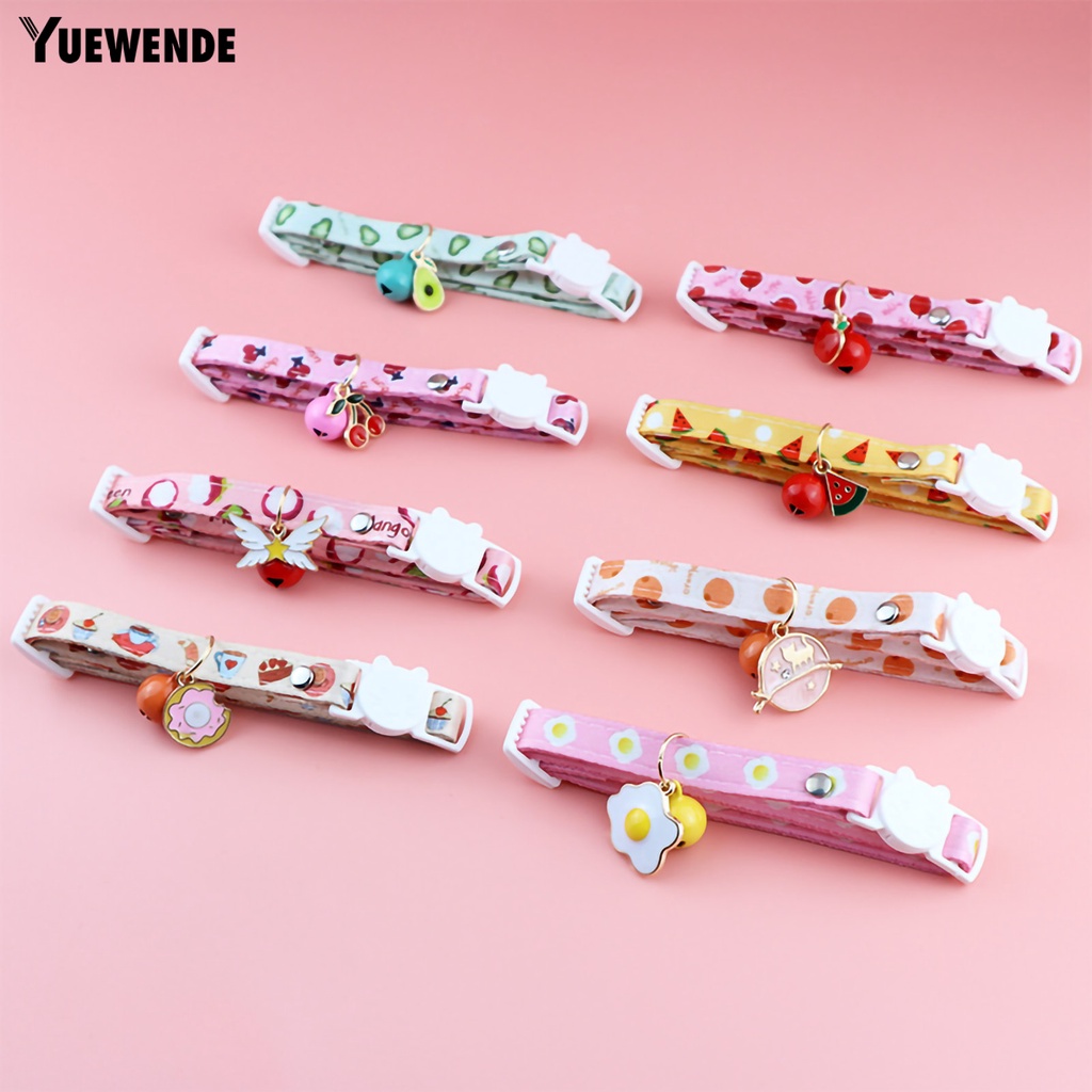 Vòng Cổ YQ.E Cho Thú Cưng Họa Tiết In Có Thể Điều Chỉnh Kích Thước