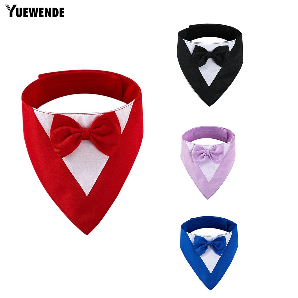 Khăn Quàng Cổ Tam Giác Thắt Nơ Dễ Điều Chỉnh Cho Thú Cưng
