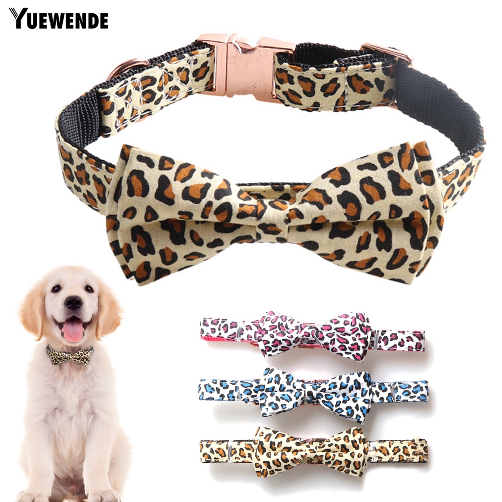 Vòng Cổ Họa Tiết Da Báo Khóa Kim Loại Thời Trang Cho Thú Cưng Cỡ Nhỏ / Vừa / Lớn