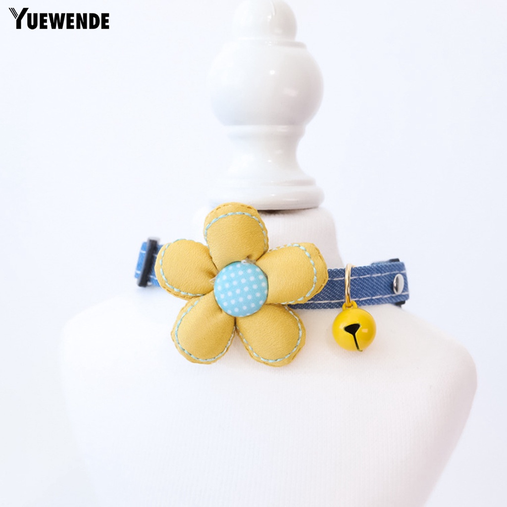 Vòng Cổ Hình Hoa Năm Cánh Có Thể Điều Chỉnh Cho Thú Cưng