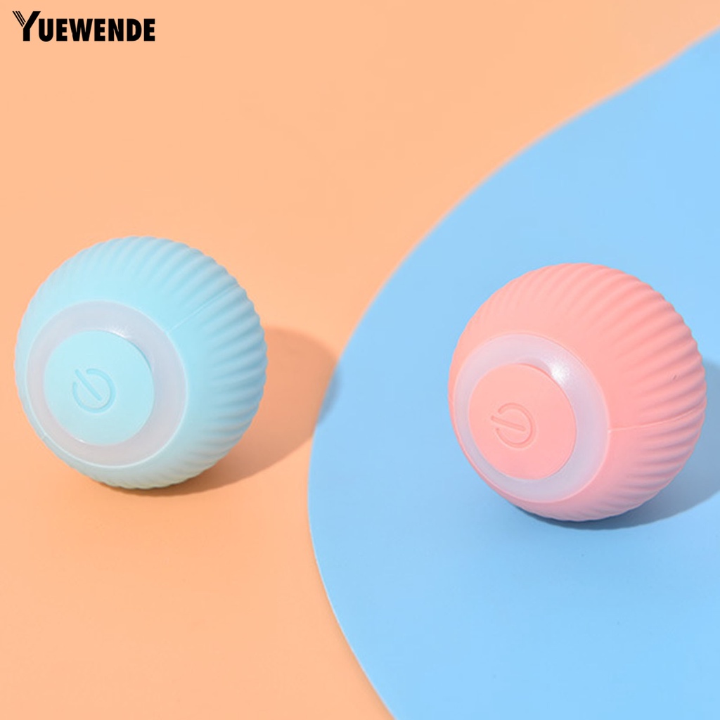 Đồ Chơi Bóng Lăn Điện Tử Tự Động Giảm Căng Thẳng Có Thể Sạc Lại Hỗ Trợ Huấn Luyện Mèo Cưng Trong Nhà