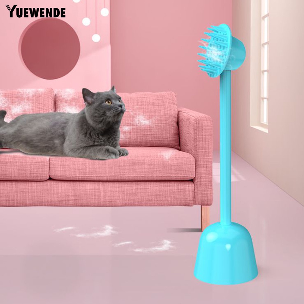 Bàn Chải Mát Xa Đầu Tròn Bằng Nhựa ABS Bền Thoải Mái Đa Năng Cho Mèo Cưng