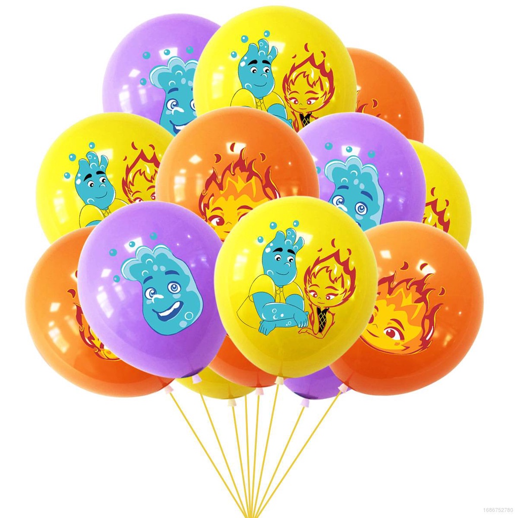 Set 15 Bong Bóng Cao Su 12 inch Trang Trí Tiệc Sinh Nhật YS2