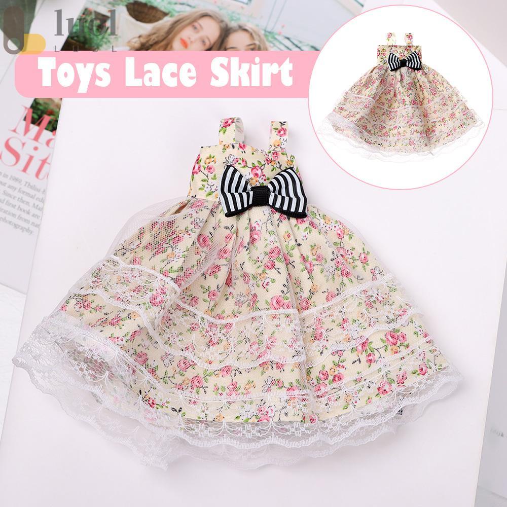 Đầm Đồ Chơi Búp Bê Ca Rô Đáng Yêu 1 / 6