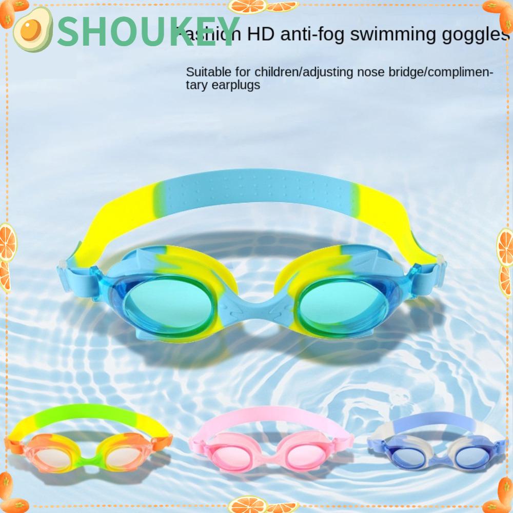 Kính Bơi Chống Sương Mù Nhiều Màu Sắc Dành Cho Trẻ Em