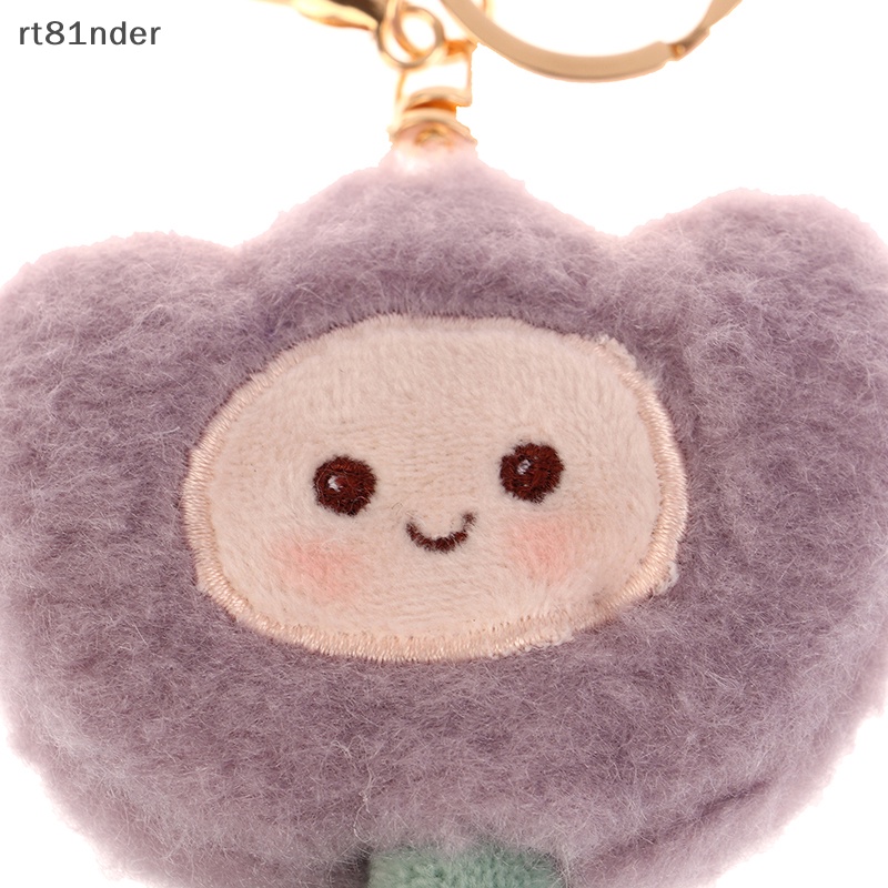 Rt Móc Khóa Gấu Bông Tulip Hoạt Hình Dễ Thương