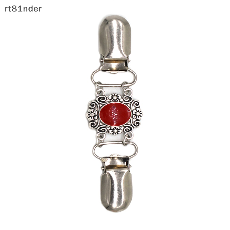 Rt Kẹp Cài Khăn Choàng Lụa Dầu Hình Bông Hoa Thời Trang Vintage Chống Ánh Sáng Dành Cho Bạn Nữ n