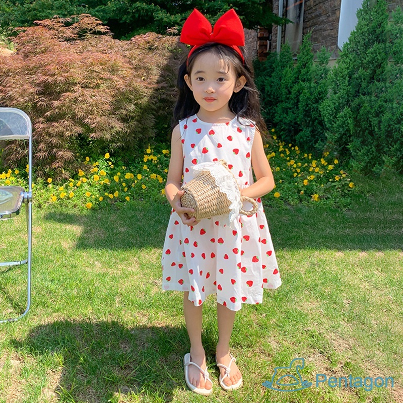 Đầm Phồng Thời Trang Mùa Hè Dễ Thương Dành Cho Bé Gái
