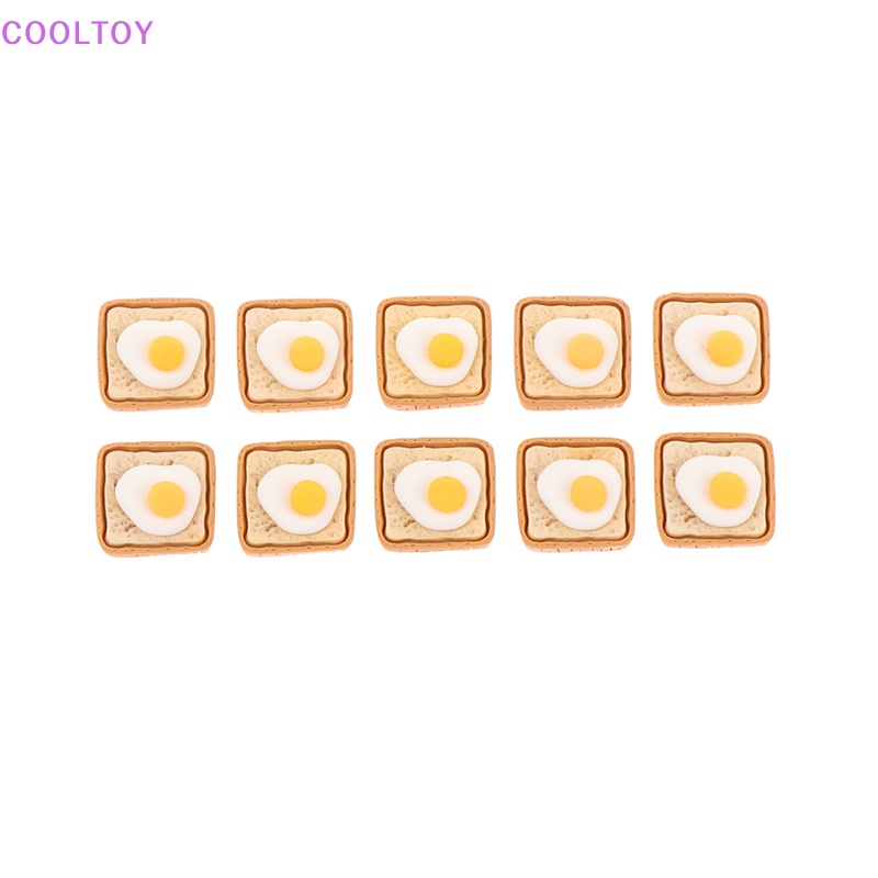 Set 10 Trứng Chiên Đồ Chơi Mini Tỉ Lệ 1: 12