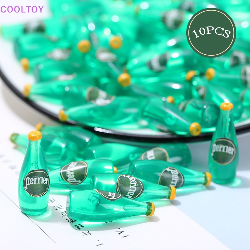 Cooltoy Set 10 Mô Hình Bình Nước mini Tỉ Lệ 1: 12 Trang Trí Nhà Búp Bê