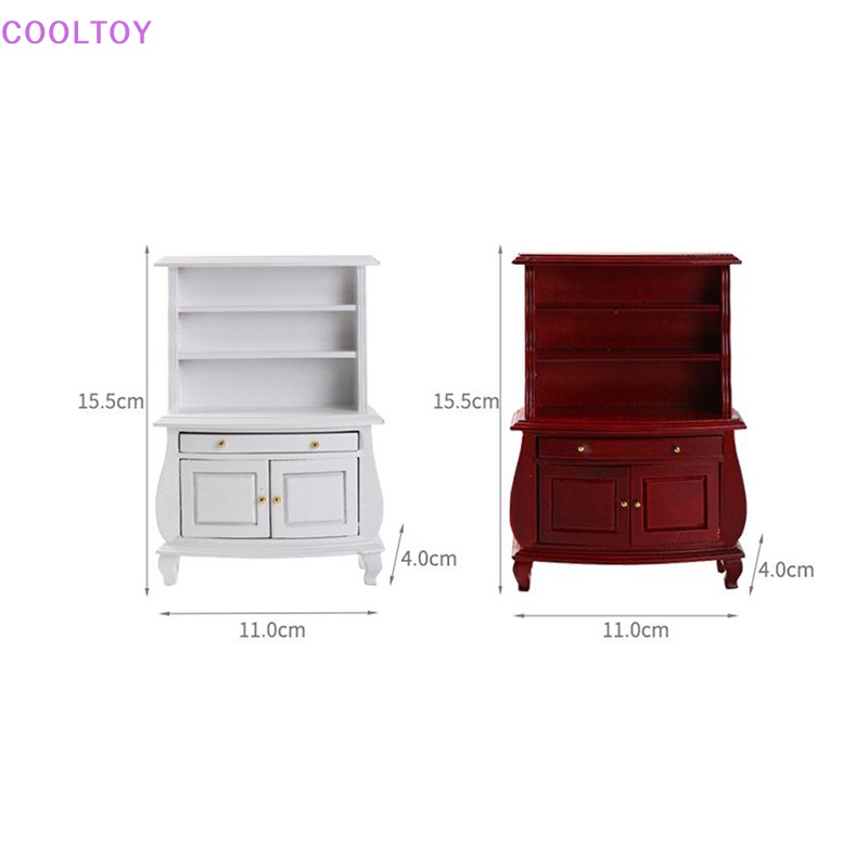 Tủ Nội Thất Xinh Xắn Cho Nhà Búp Bê Tỉ Lệ 1: 12